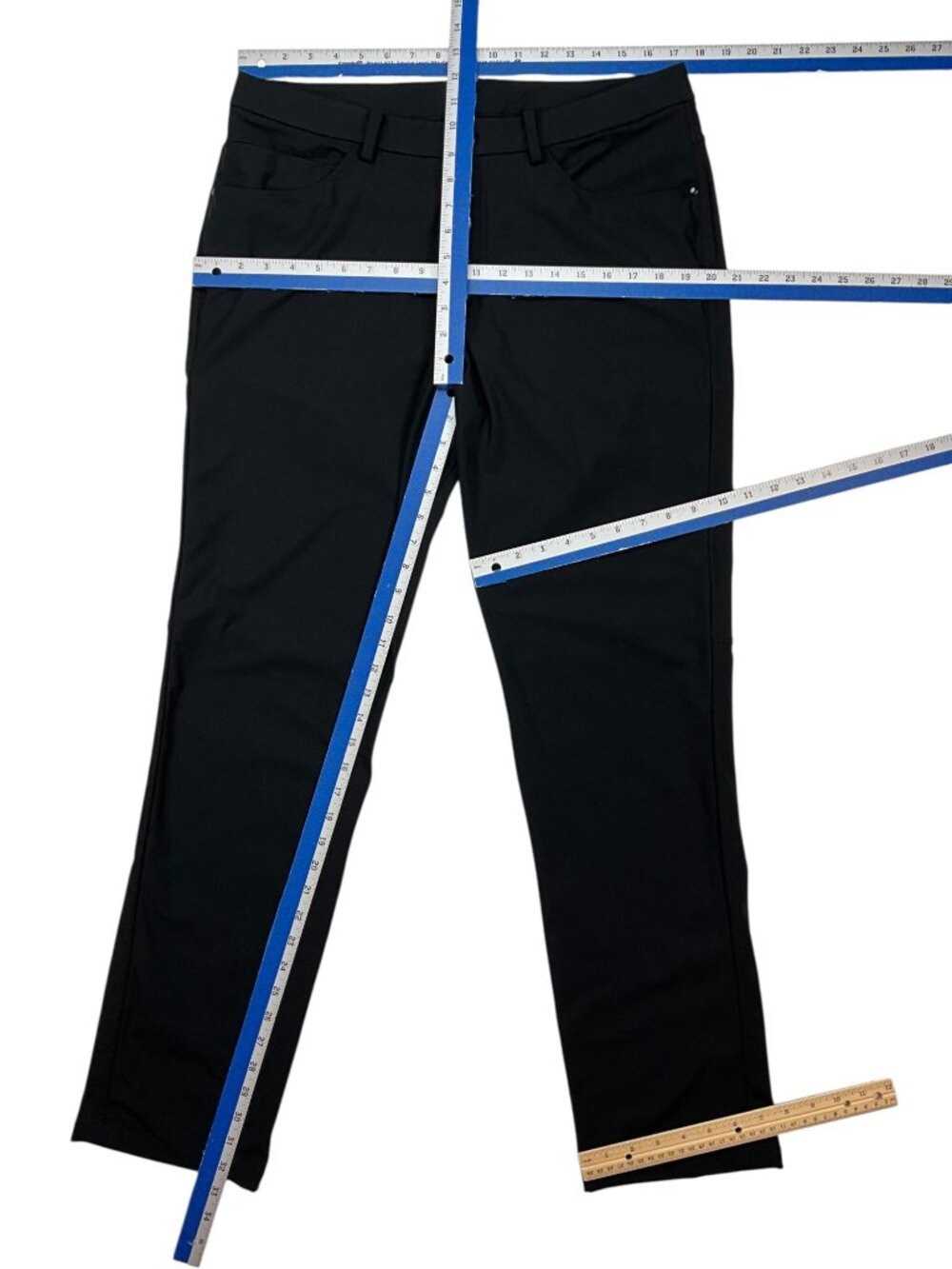 Lululemon Mens ABC Pant Classic 34 Black Zip Fly Travel - Picture 4 of 16